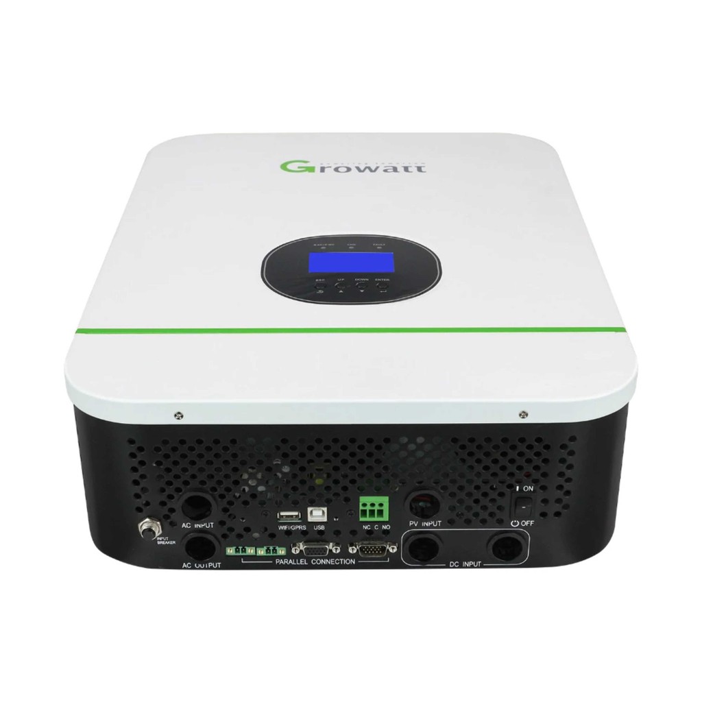 Jual SOLAR INVERTER GROWATT SPF 3000TL 3KW HVM-48 OFF GRID - ENIGMAZONE ...