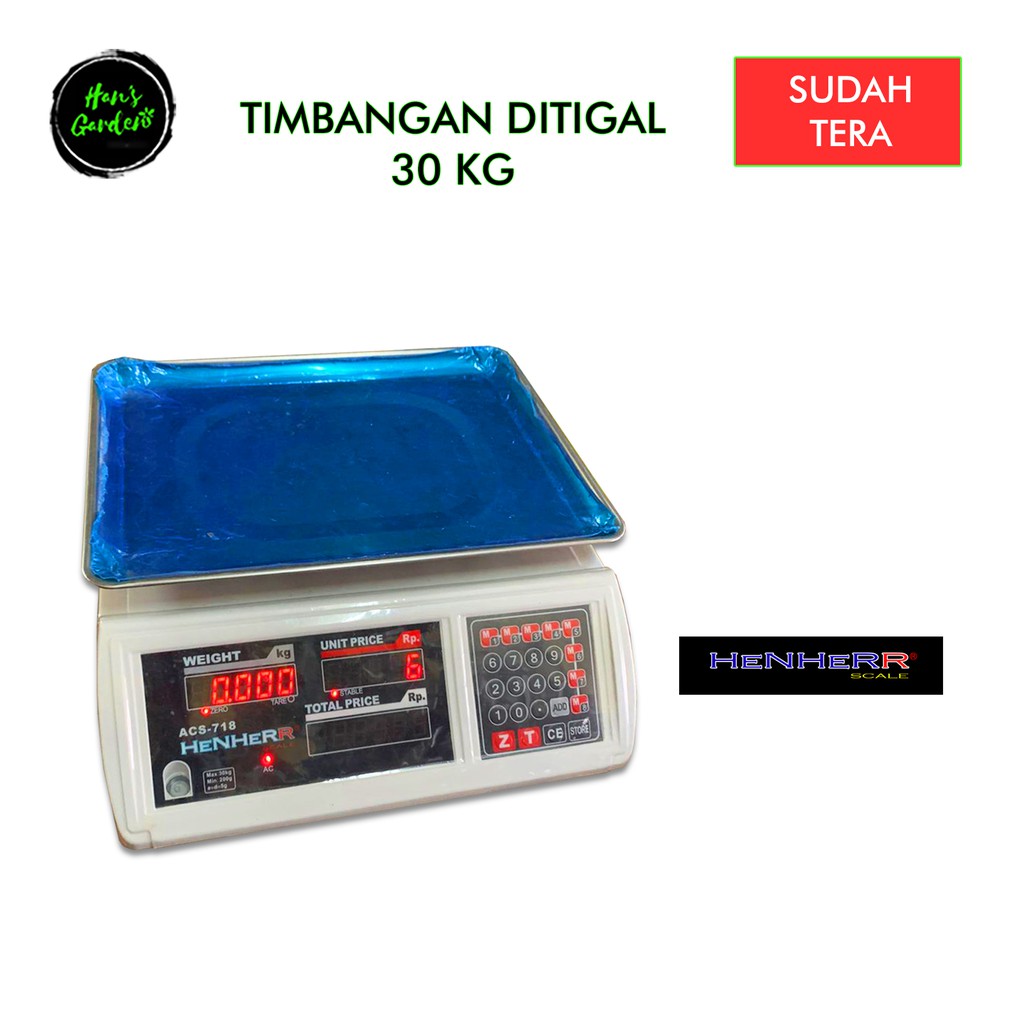 Timbangan Digital 30 kg HENHERR ACS 718