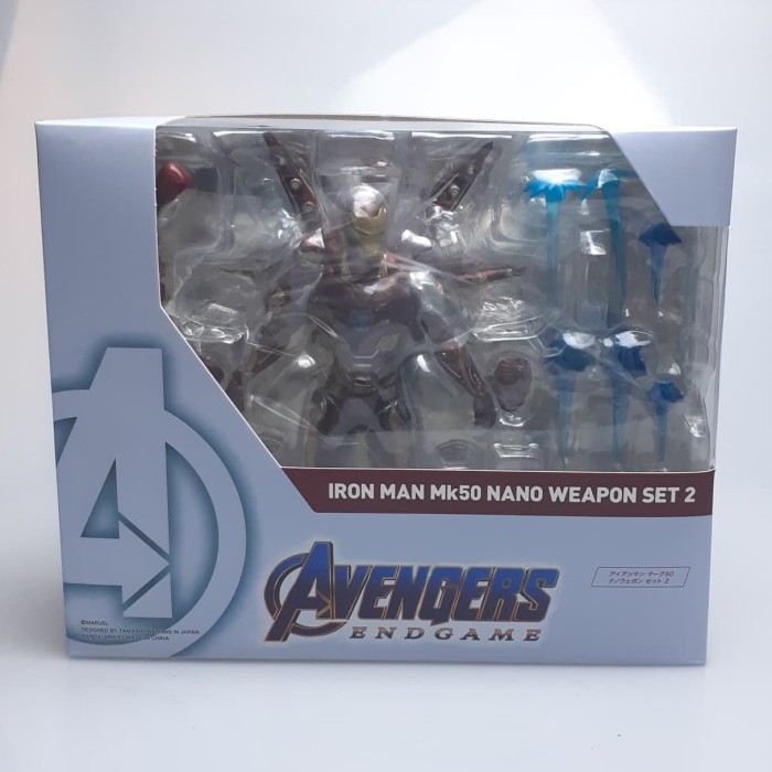 Jual SHFiguarts Marvel Iron Man Mark MK 50 NANO WEAPON SET 2 ENDGAME ...