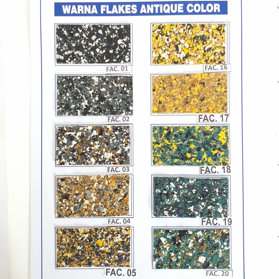Jual Cat Tembok Motif Batu Alam KCA Flakes Antique Color FAC Stone ...