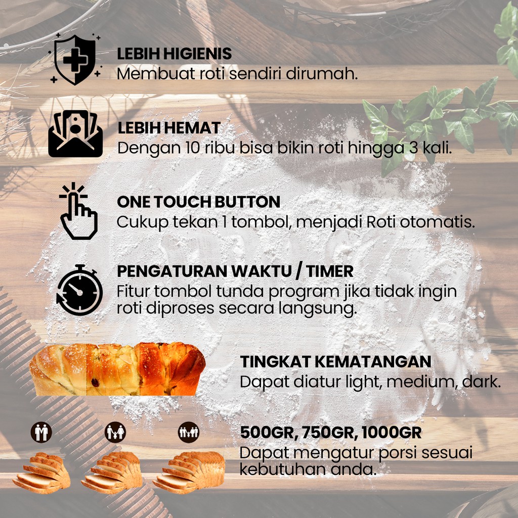 Jual Breadmaster - multipro alat pembuat roti | Shopee Indonesia