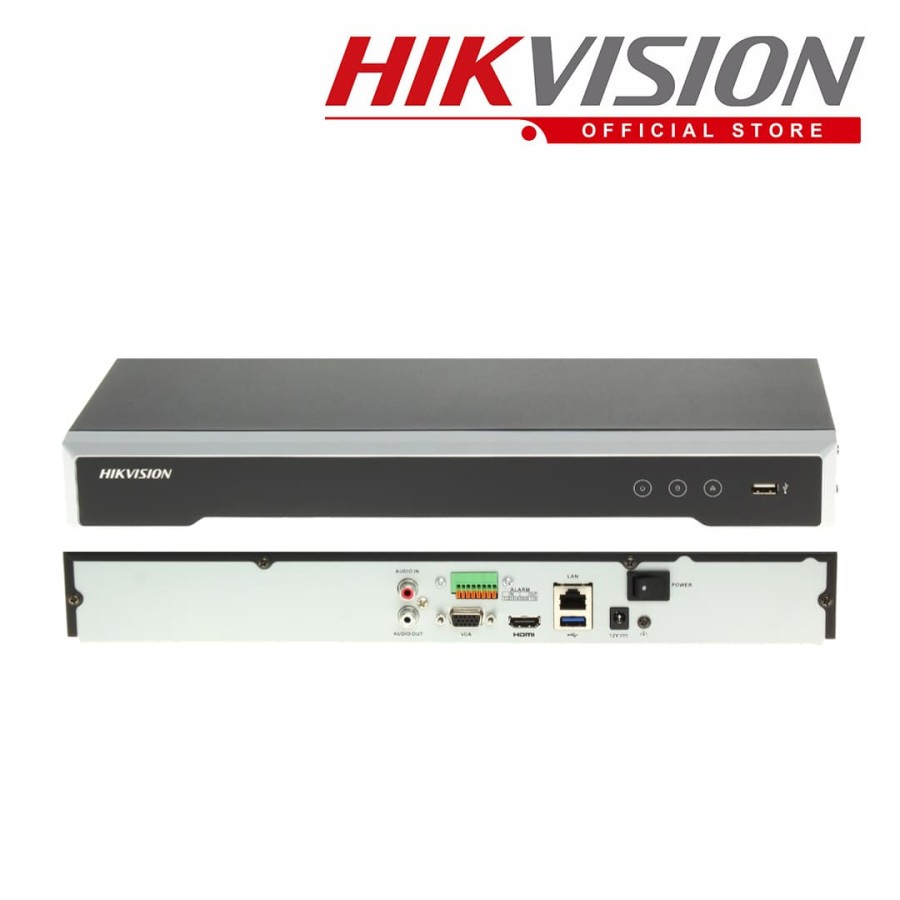 Jual HIKVISION NVR 16CH 16 Channel DS-7616NI-K2 HD CCTV Kamera 4K DVR ...