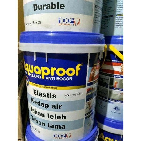 Jual Aquaproof Cat Pelapis Anti Bocor 20 Kg Shopee Indonesia 8296