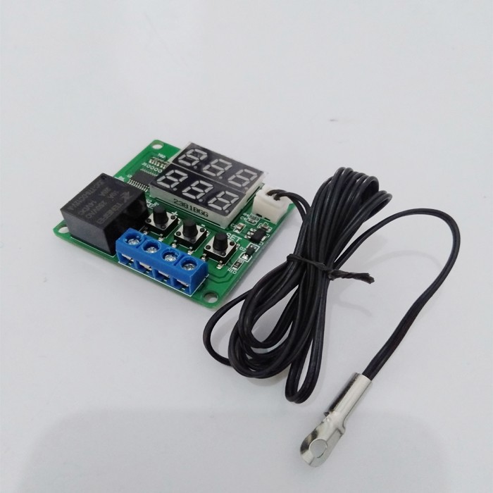Jual Digital DC 12V Dual LED Timer Temperature Controller Thermostat ...