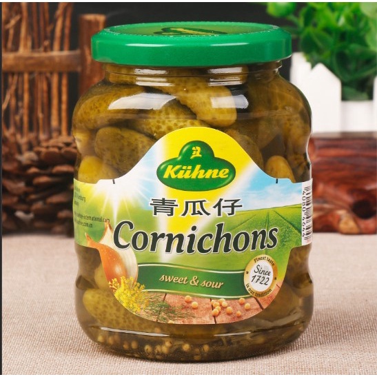 Jual KUHNE CORNICHONS 370ML Shopee Indonesia