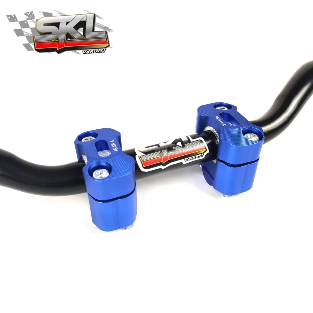 Jual Paket Stang RZR Custom Balap Roadrace include Raiser CNC Universal ...