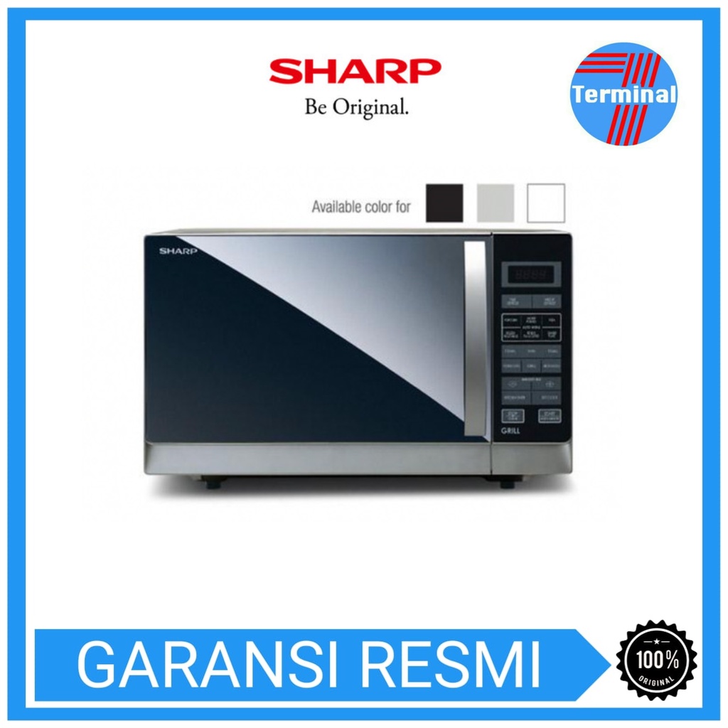 Jual microwave sharp R-728(K)IN [hitam dan putih] | Shopee Indonesia