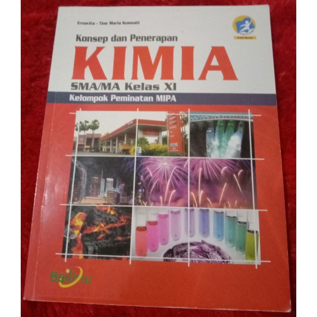 Jual Buku Paket Pelajaran Konsep Dan Penerapan Kimia Kelompok Peminatan ...