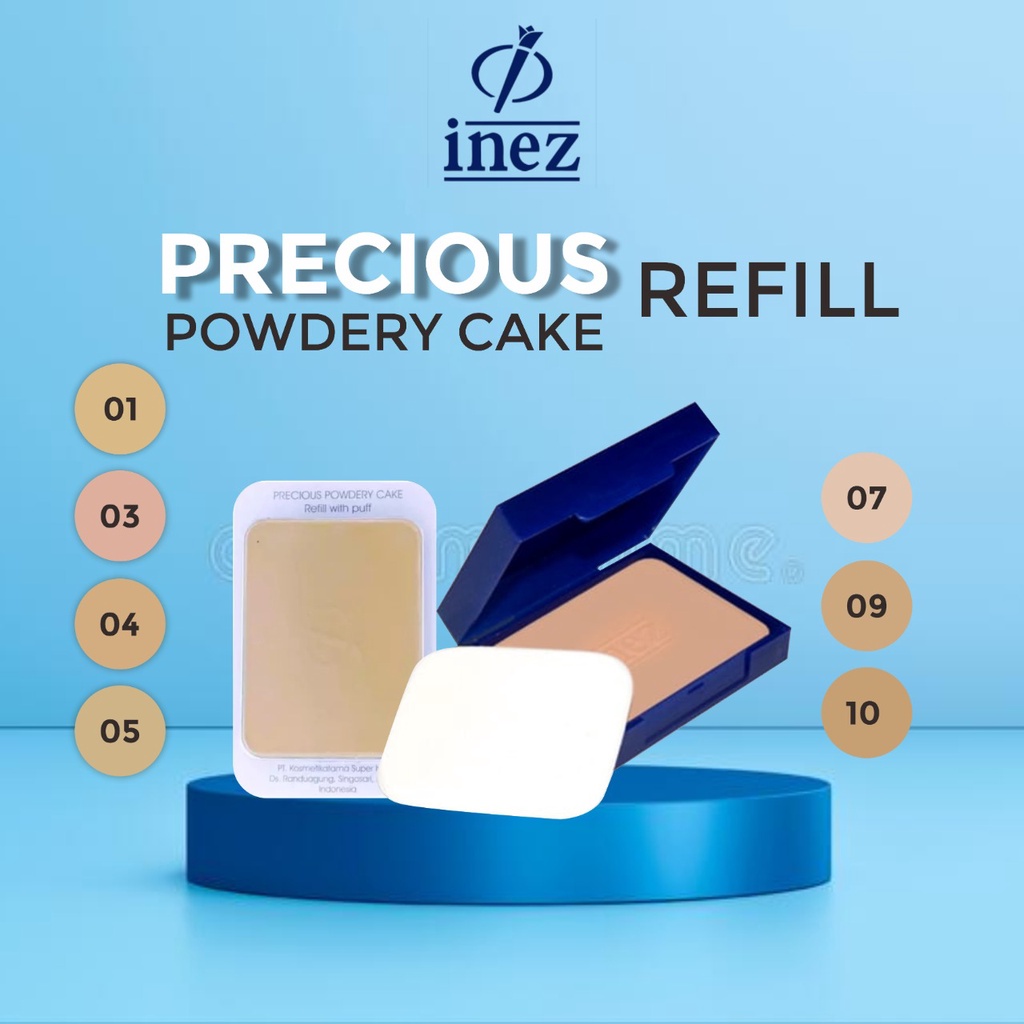 Jual Inez Precious Powdery Cake REFILL | Shopee Indonesia