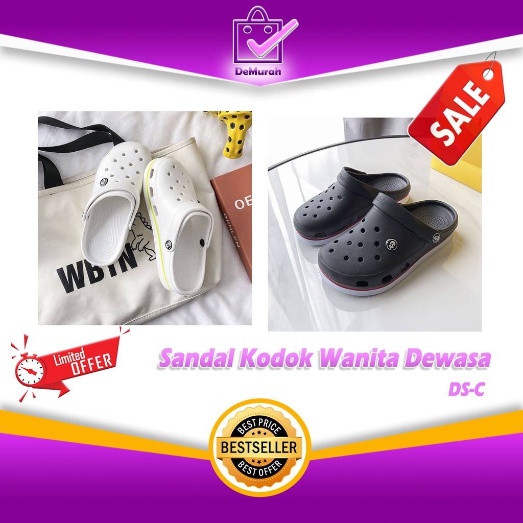 Jual Ds C Sendal Sandal Kodok Wanita Dewasa Eva Baim Kodok Ringan 0817 Shopee Indonesia