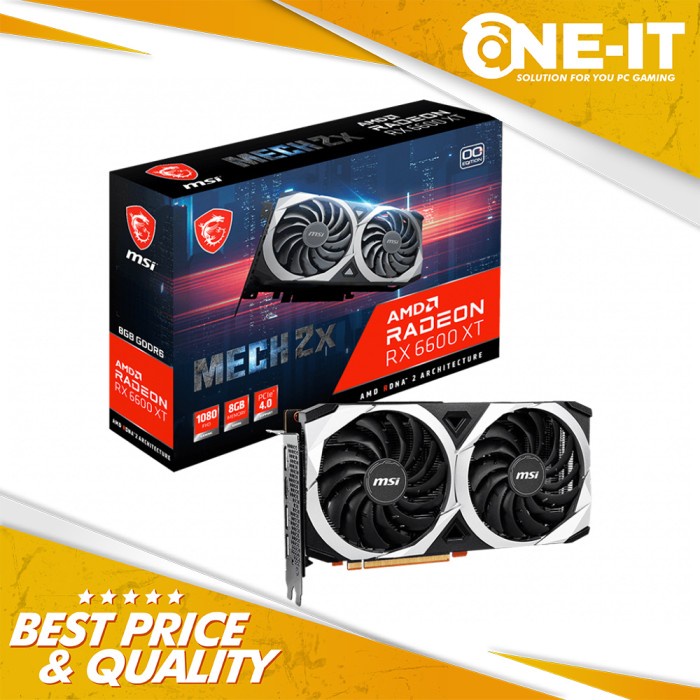 MSI Radeon RX 6600 MECH 2X 8G（Radeon RX 6600 MECH 2X 8G