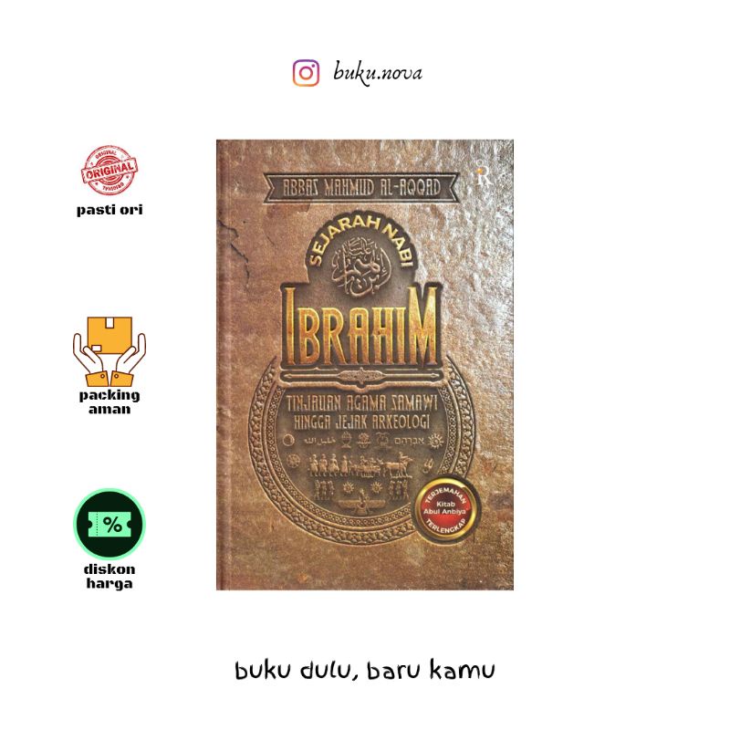 Jual Buku Sejarah Nabi Ibrahim : Tinjauan Agama Samawi hingga Jejak ...