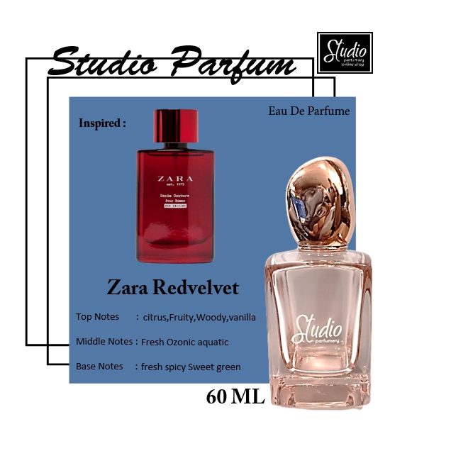 Zara red best sale velvet perfume