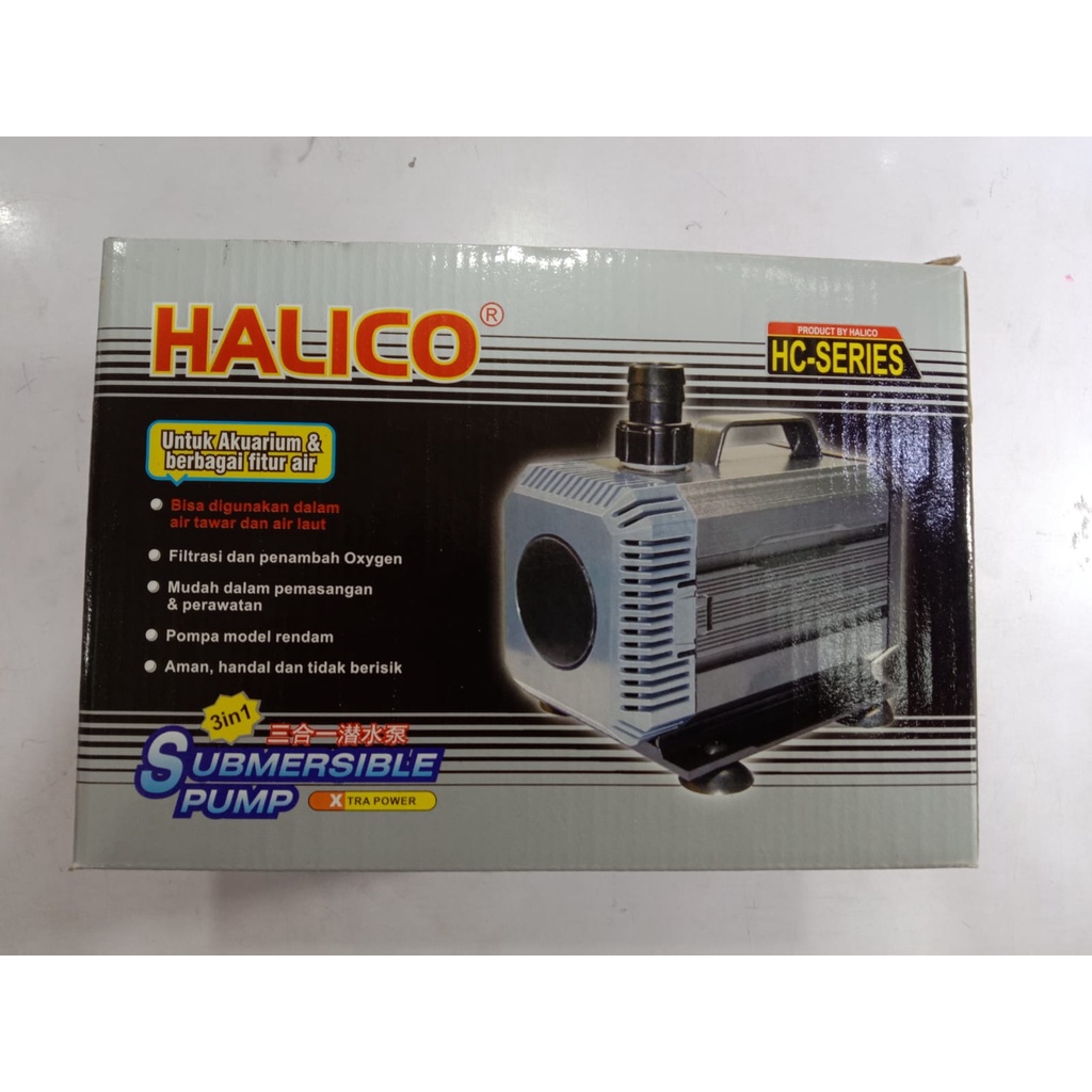 Jual HALICO HC-6000 HC SERIES 3IN1 SUBMERSIBLE PUMP POMPA AIR AQUARIUM ...