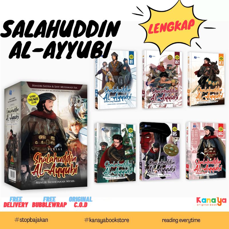 Jual Komik Shalahuddin Al Ayyubi : Menuju Kesultanan Mesir Series ...