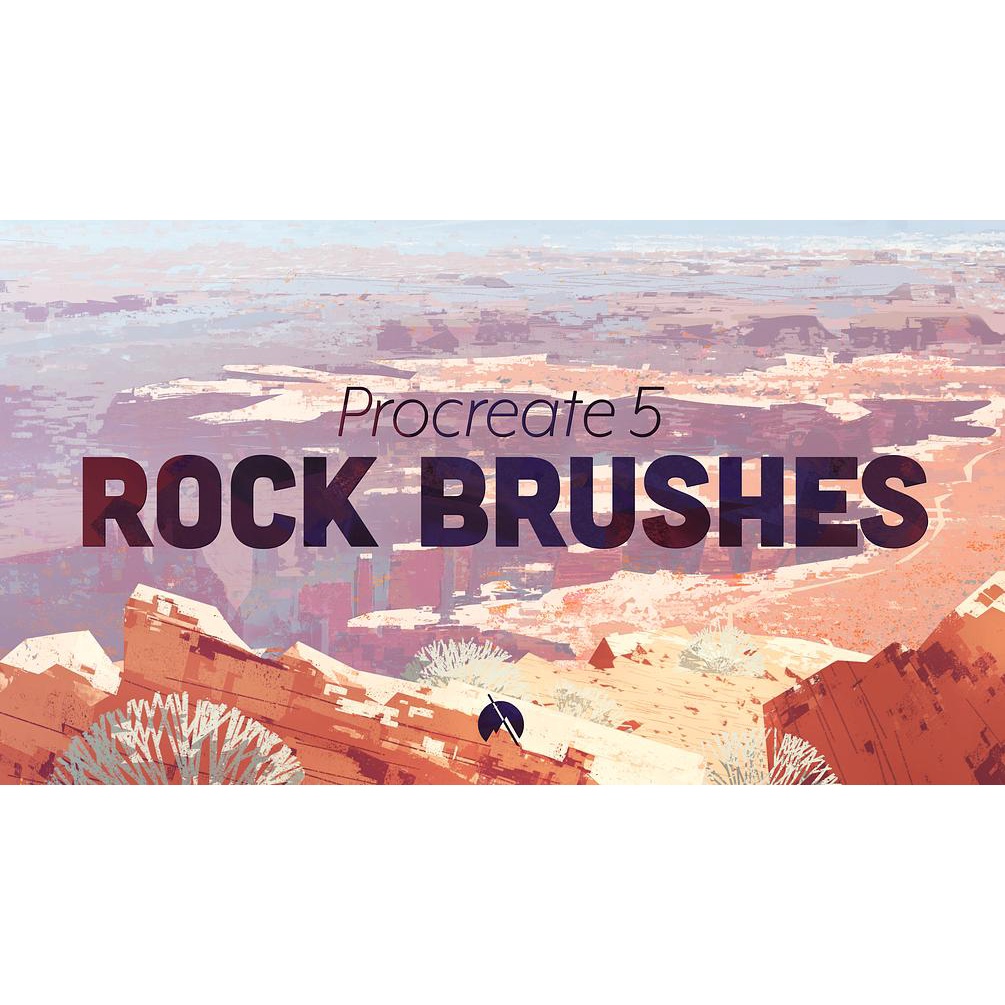 Jual Procreate Brush - Rock Brushes for Landscape Painting | Shopee ...