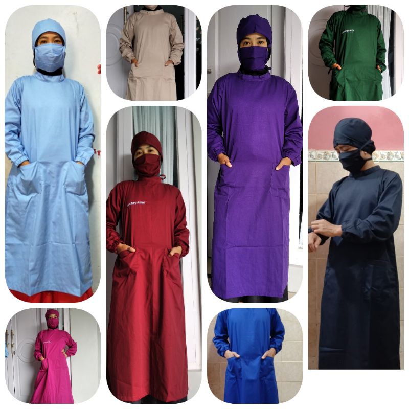 Jual baju APD/JUBAH OPERASI/GOWN/APRON DOKTER | Shopee Indonesia