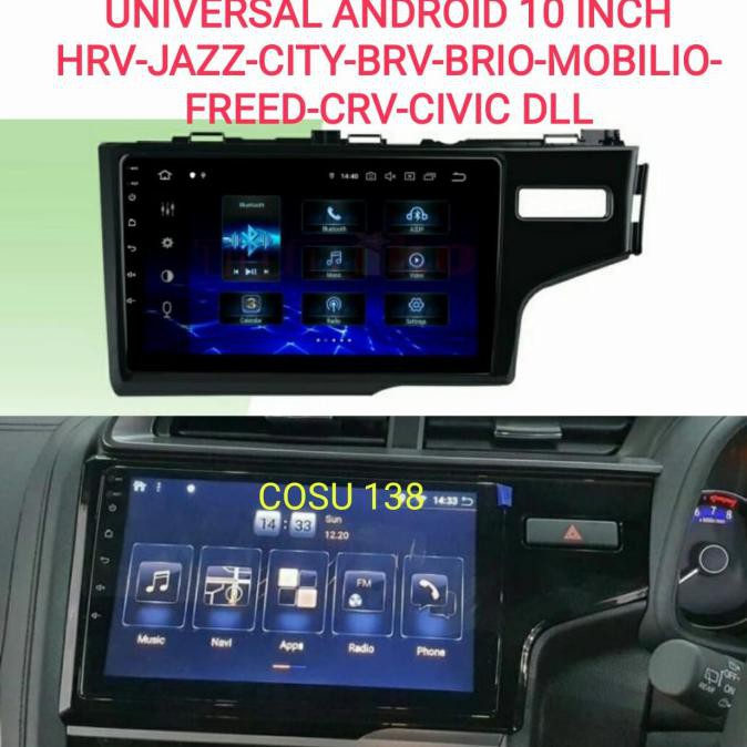 Jual Anti Gores Premium Head Unit Honda Android Universal 10 inch ...