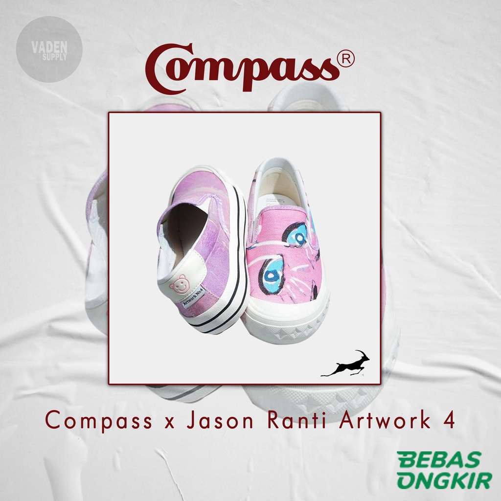 Jual Sepatu Compas x Jason Ranti - Original - Males Kasih Judul ...