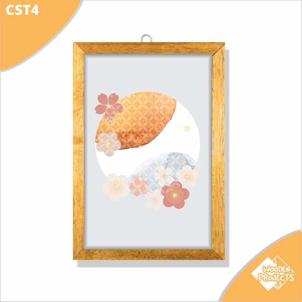 Jual Wooden Projects Frame Kayu Hiasan dinding rumah aesthetic dekorasi ...
