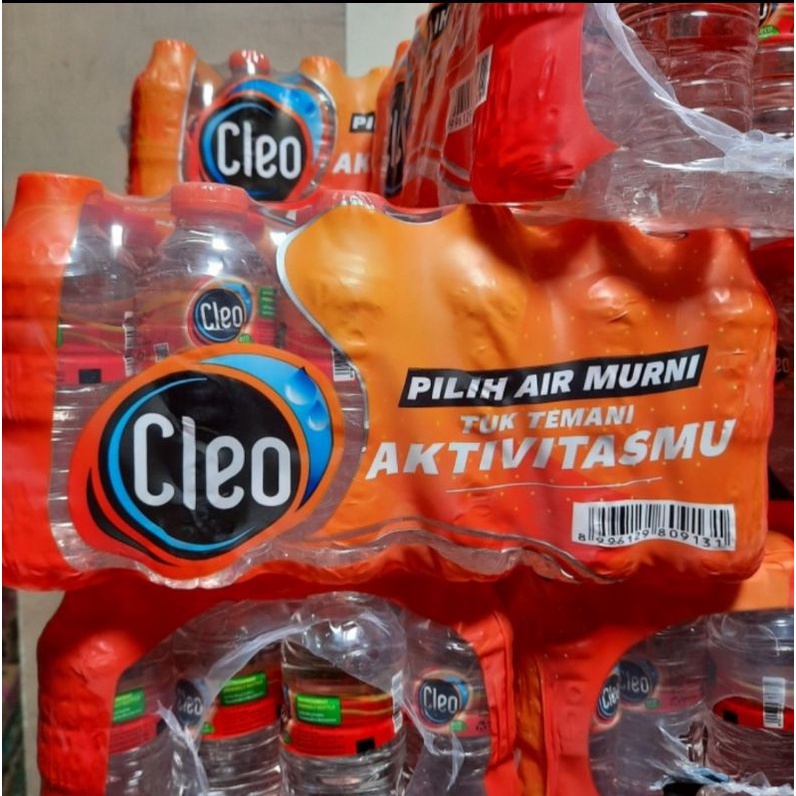 Jual Cleo Air Mineral 220ml Botol 1 Pak Isi 24 Botol Shopee Indonesia 8988