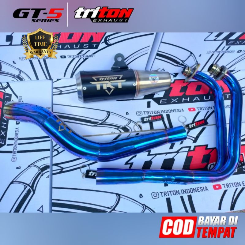 Jual Knalpot Ninja 250FI Fullsystem Cbr250rr Ninja 250 Karbu Yamaha YZF