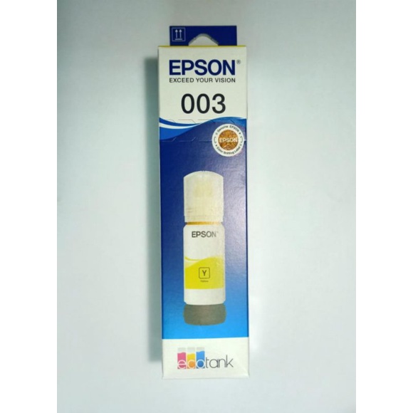 Jual Tinta Epson T003 Yellow T 003 003Y Original Cartridge Ori Resmi ...