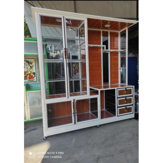 Jual Lemari Bivet Almunium | Shopee Indonesia