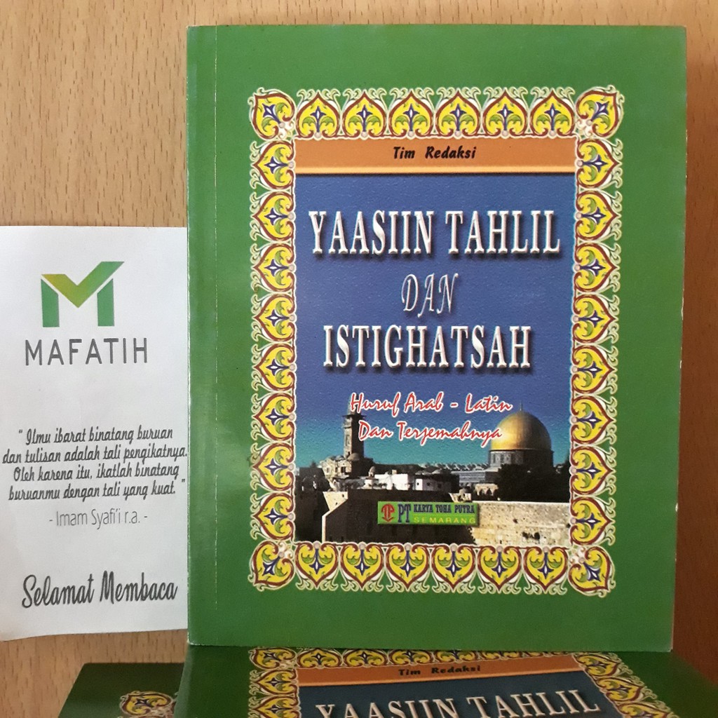 Jual Buku YASIN TAHLIL ISTIGHATSAH 224 Hlm HIJAU (TOHA PUTRA ...