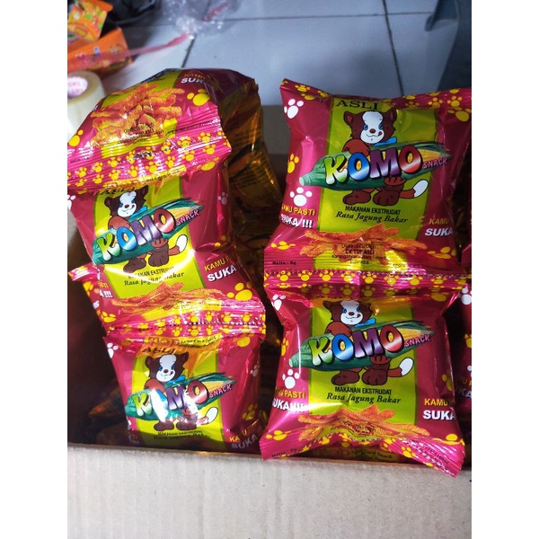 Jual Ciki Komo Jagung Bakar 1 Renceng isi 10 pcs | Shopee Indonesia