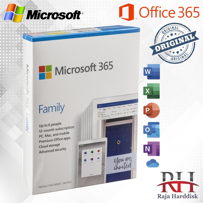 Jual Office 365 Family / Microsoft Office 365 Family | Shopee Indonesia