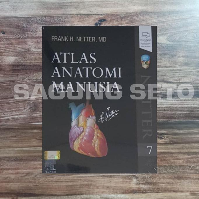 Jual Buku kedokteran umum/ ORIGINAL! ATLAS ANATOMI MANUSIA NETTER EDISI