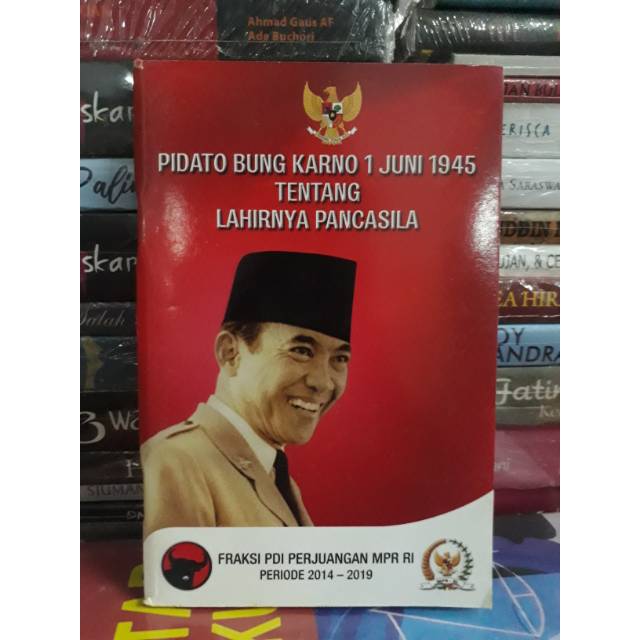 Jual Pidato Bung Karno 1 Juni 1994 Tentang Lahirnya Pancasila Shopee