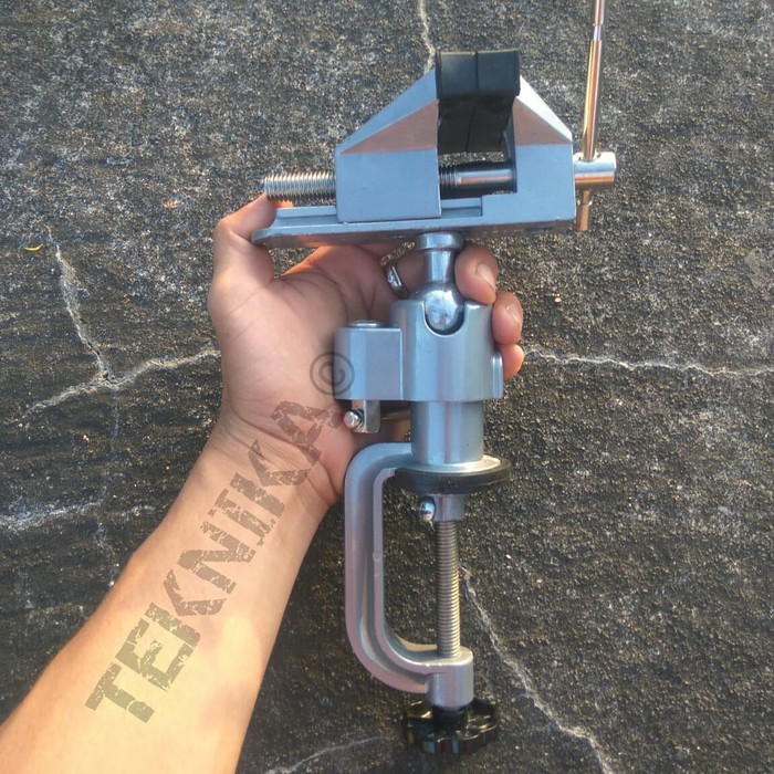 Jual Flexible Bench Vice Ragum Tanggem Rotating Vise Clamp Catok ...