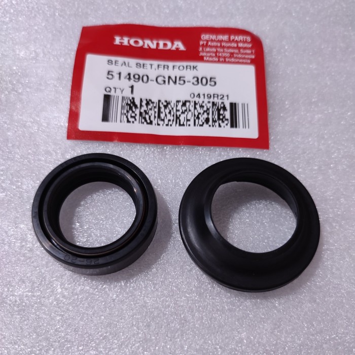 Jual Seal Shock Depan Set Sil Debu Honda Beat Vario Scoopy Supra Grand