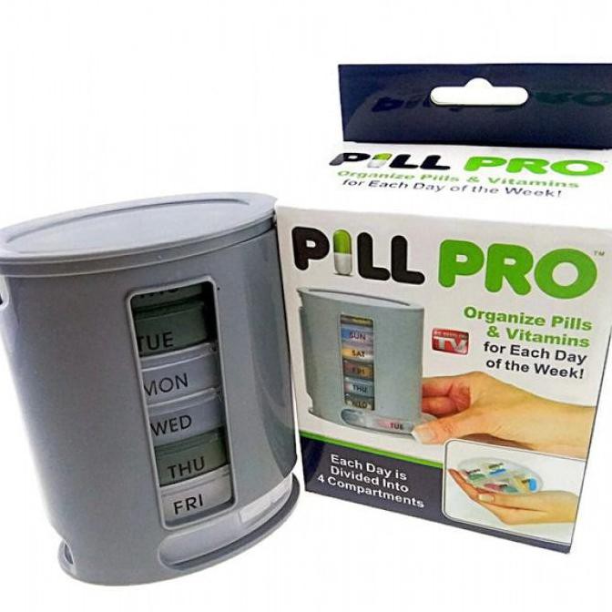 Jual New Arrival - Pill Pro Organizer - Kotak Tempat Penyimpanan Obat ...