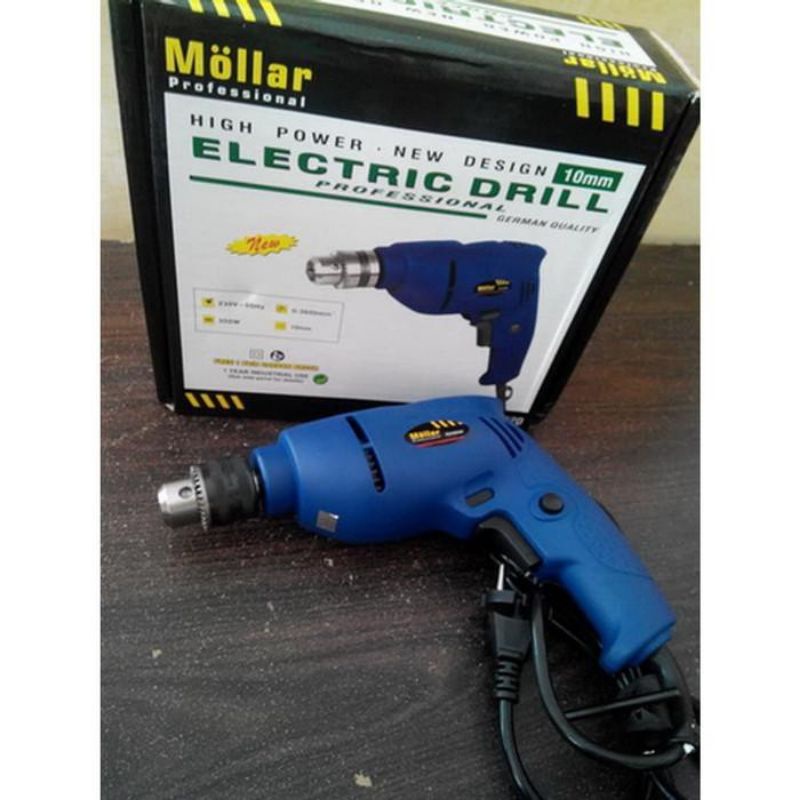 Jual Mesin Bor Listrik Besi Kayu 10mm 10 mm - Mollar ED320 / Electric ...