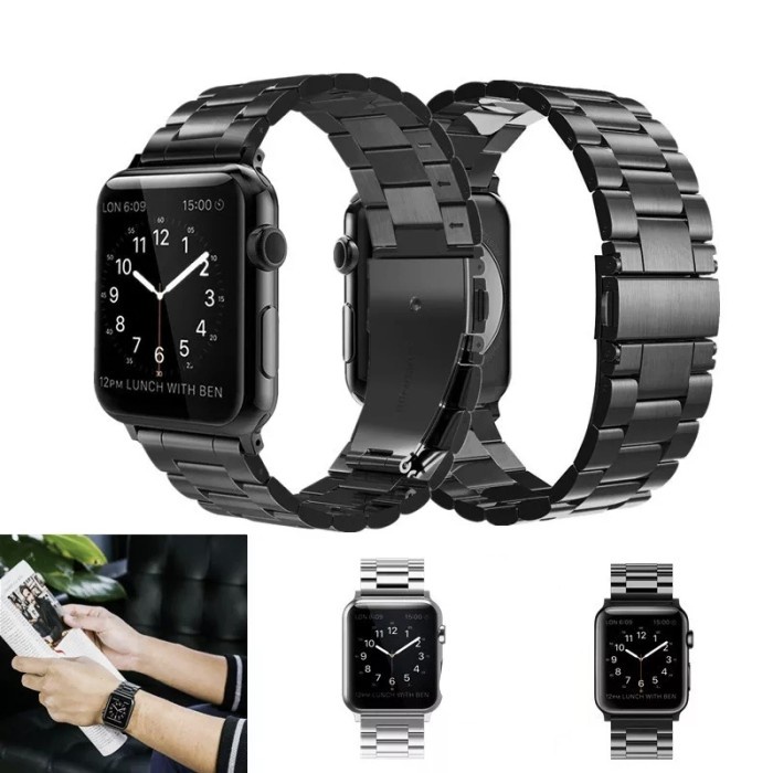 Jual STRAP TALI JAM STAINLESS BESI IWATCH APPLE WATCH 1 2 3 4 5