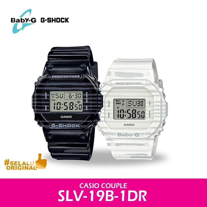 PROMO Casio G-Shock Digital Couple SLV-19B-1DR SLV19B SLV19B1