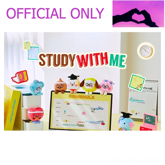 Jual OFFICIAL ONLY - LINE FRIENDS BT21 BABY Study With Me MONITOR DOLL ...