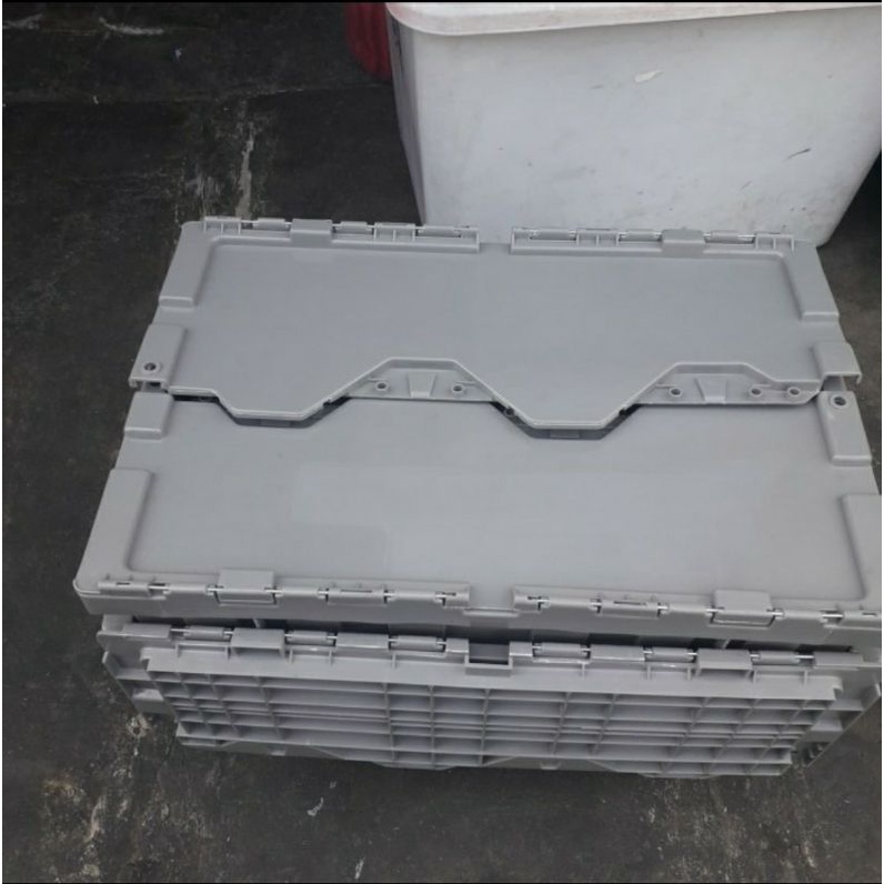 Jual 60x40x25 Box Container 50 Liter Rabbit 6000 Nestable Industri Rak ...