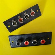 Jual SOCKET RCA 4 PIN MODEL PAPAN HITAM - SOKET LUBANG 4PIN | Shopee ...