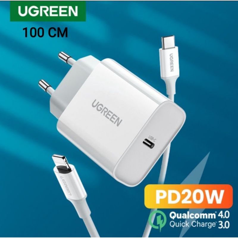 Jual Ugreen Charger 20W Power Delivery QC 4.0 For IPhone 13 14 12 11 X ...