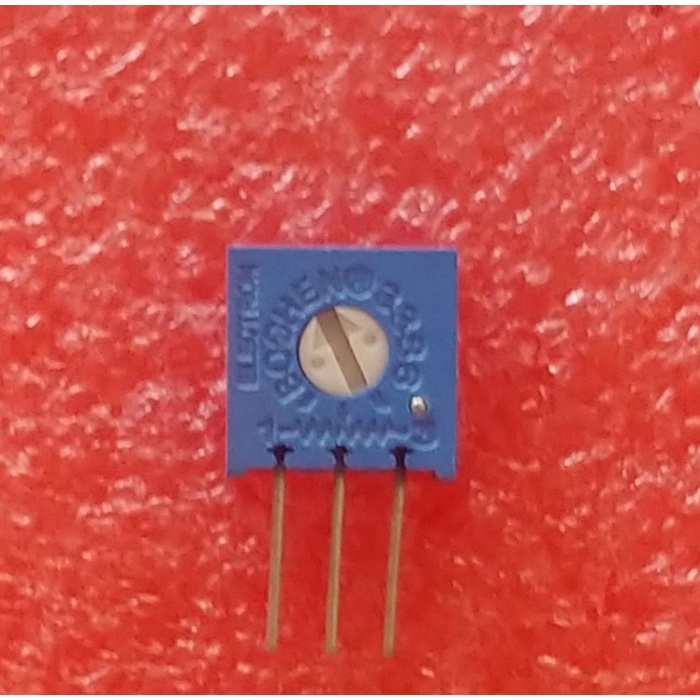 Jual Trimpot VR Variable Resistor Pin Sisi Berdiri 3386 500K | Shopee ...