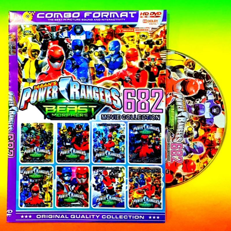 Jual KASET KOLEKSI 8 JUDUL FILM POWER RANGERS LENGKAP TERLARIS | Shopee ...