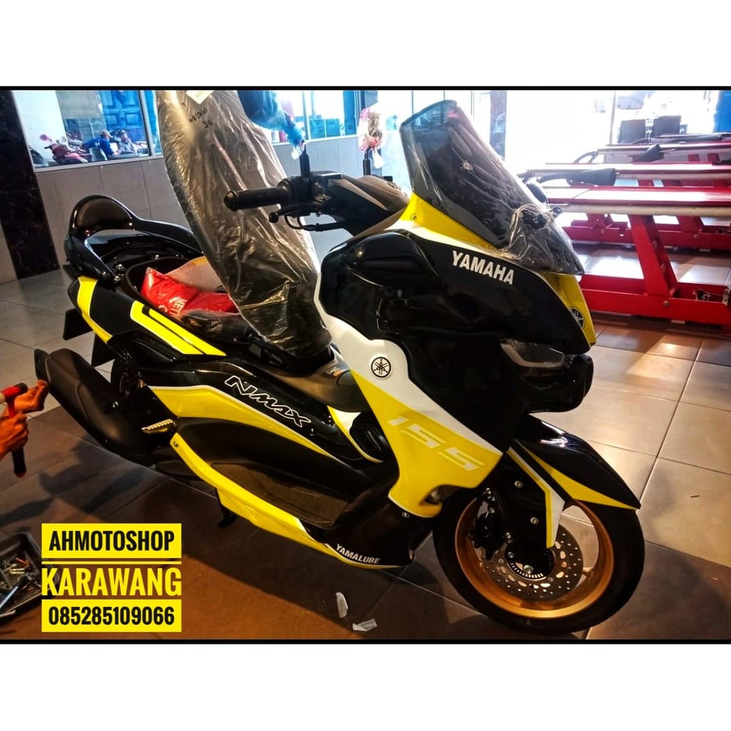 Jual PAKET VARIASI FULLBODY YAMAHA NMAX PREDATOR 2020 | Shopee Indonesia