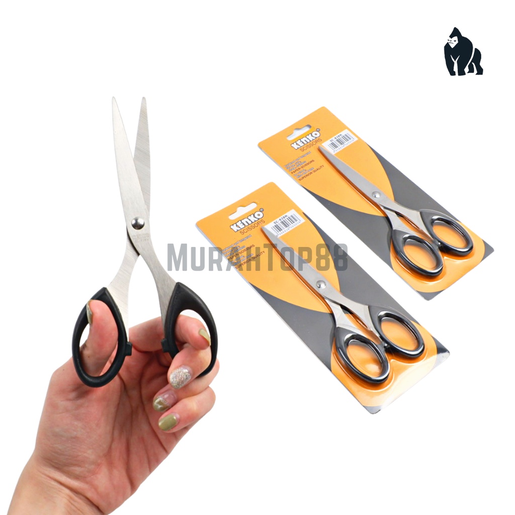 Jual Gunting Kenko SC-838 Sedang Kertas / Medium Stainless Steel ...