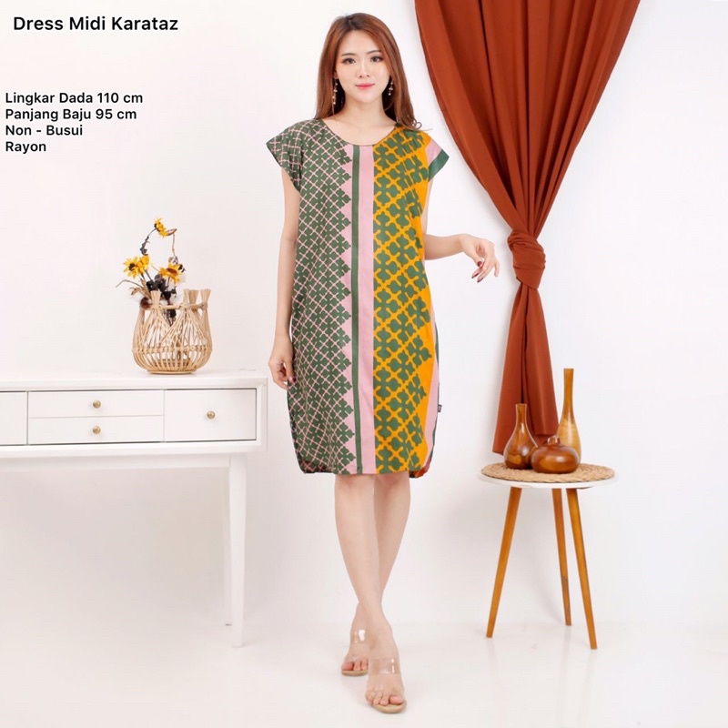 Jual Daster Midi Karataz (ECER PILIH WARNA & GROSIR) | Shopee Indonesia