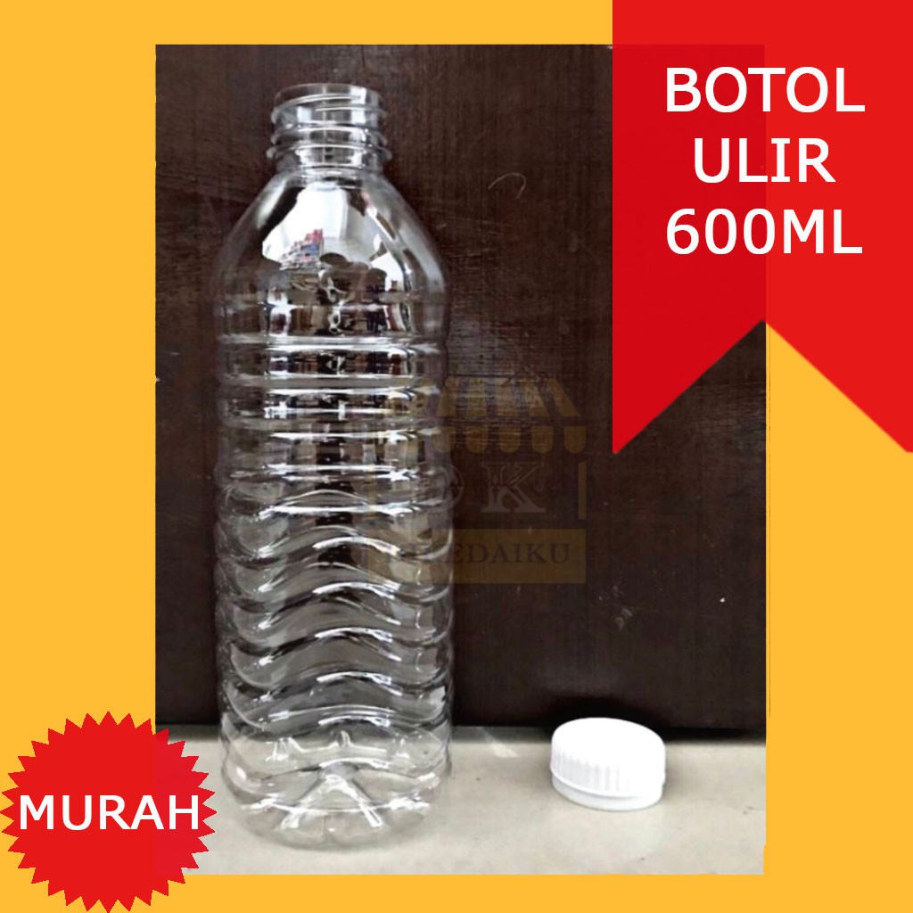 Jual Isi 12 Pcs Botol Plastik 600 Ml Botol Aqua Botol Ulir 600