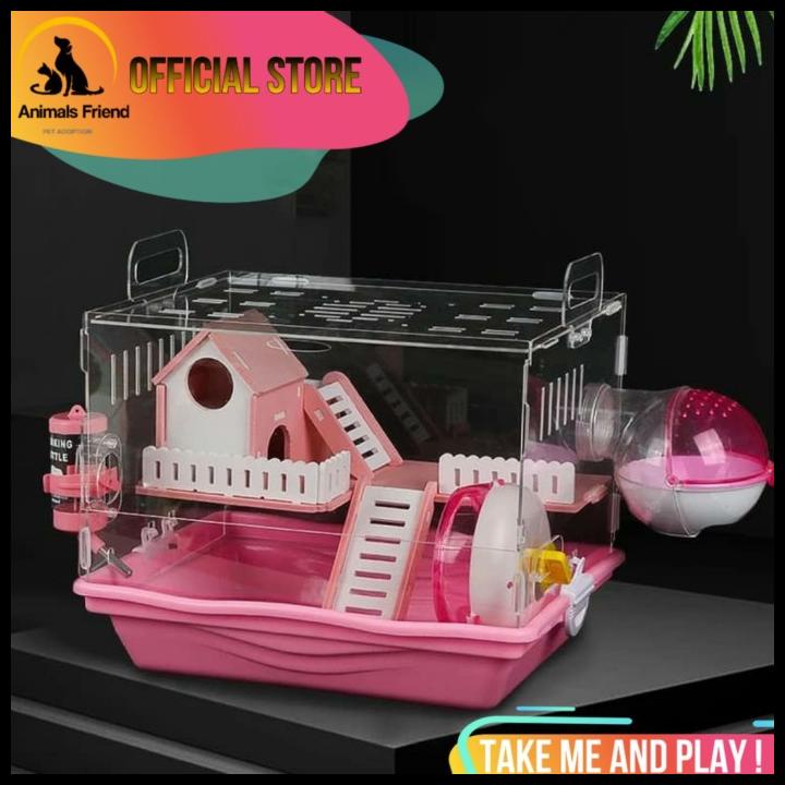 Fresh Look at Jual Luxury Cage Crystal Clear Acrylic Kandang Hamster Akrilik